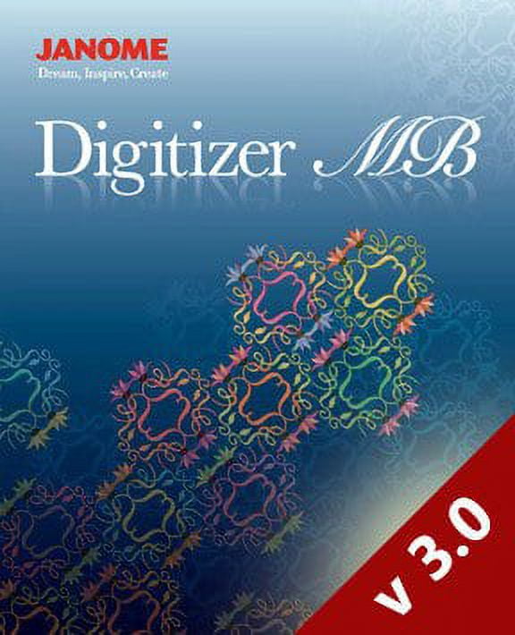 Janome Digitizer Jr to Digitizer MB V3.0 Upgrade