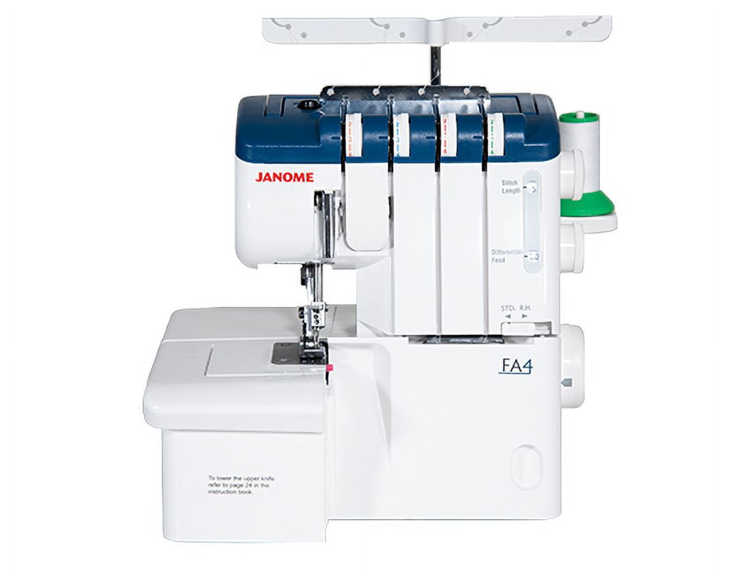 Janome FA4 Overlock Serger Mechanical Sewing Machine