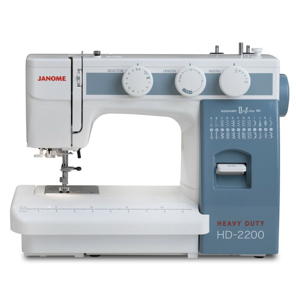 Janome Hd3000Be Heavy Duty Sewing Machine W/ 18 Stitches