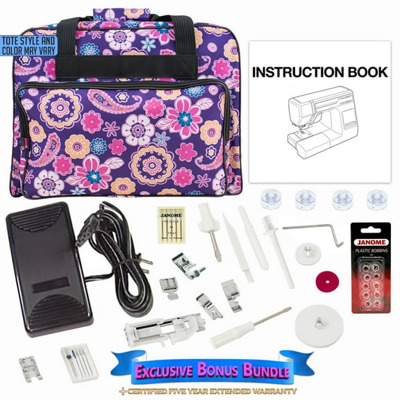 Janome HD3000 Sewing Machine with Exclusive Bonus Bundle