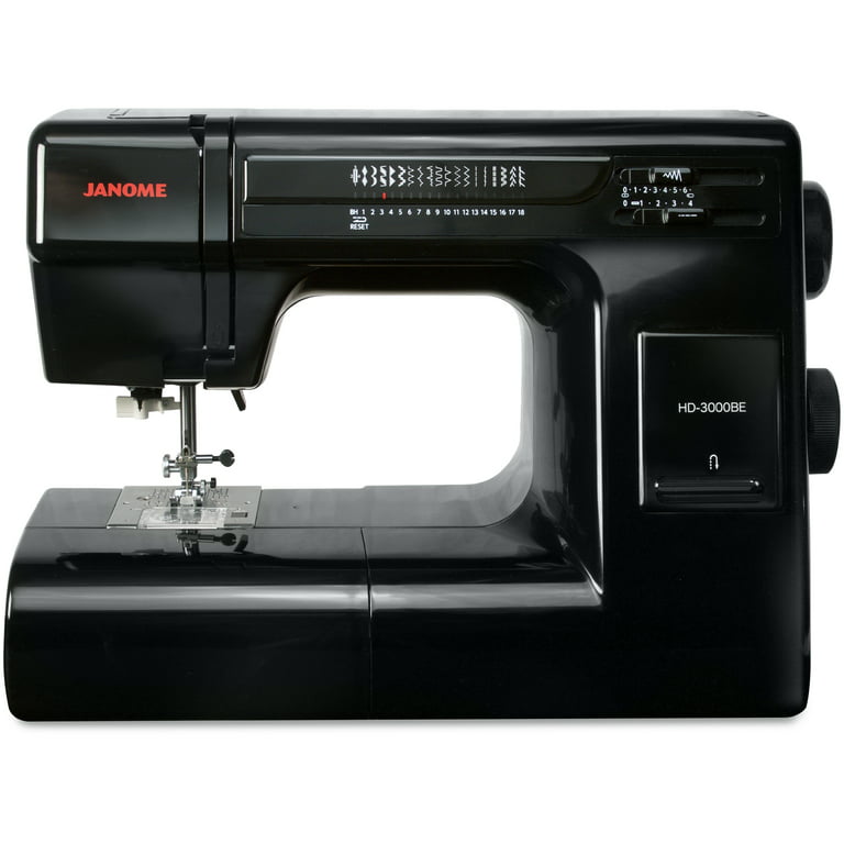 Janome Hd3000Be Heavy Duty Sewing Machine W/ 18 Stitches