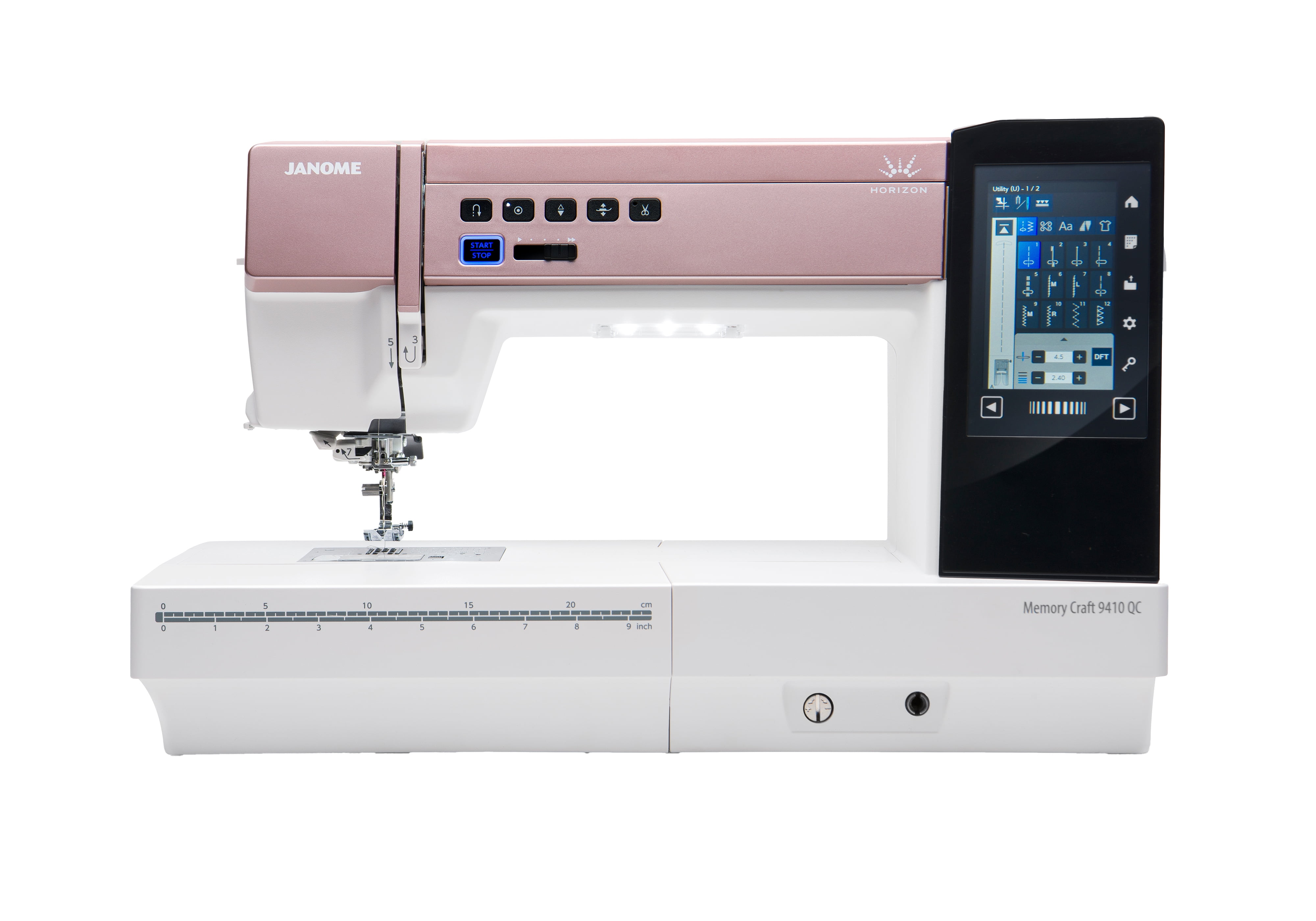 Janome Horizon Memory Craft 9410QC Sewing & Quilting Machine with 300 Stitches