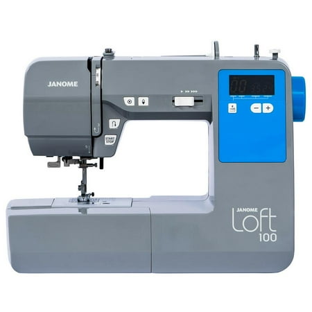 Janome Loft 100 Computerized Sewing Machine with Backlit LCD Screen
