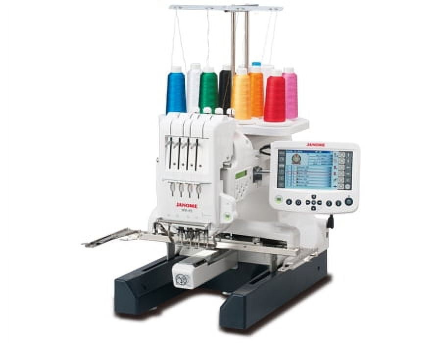 Janome MB-4S White Multi-Needle Computerized Embroidery Machine