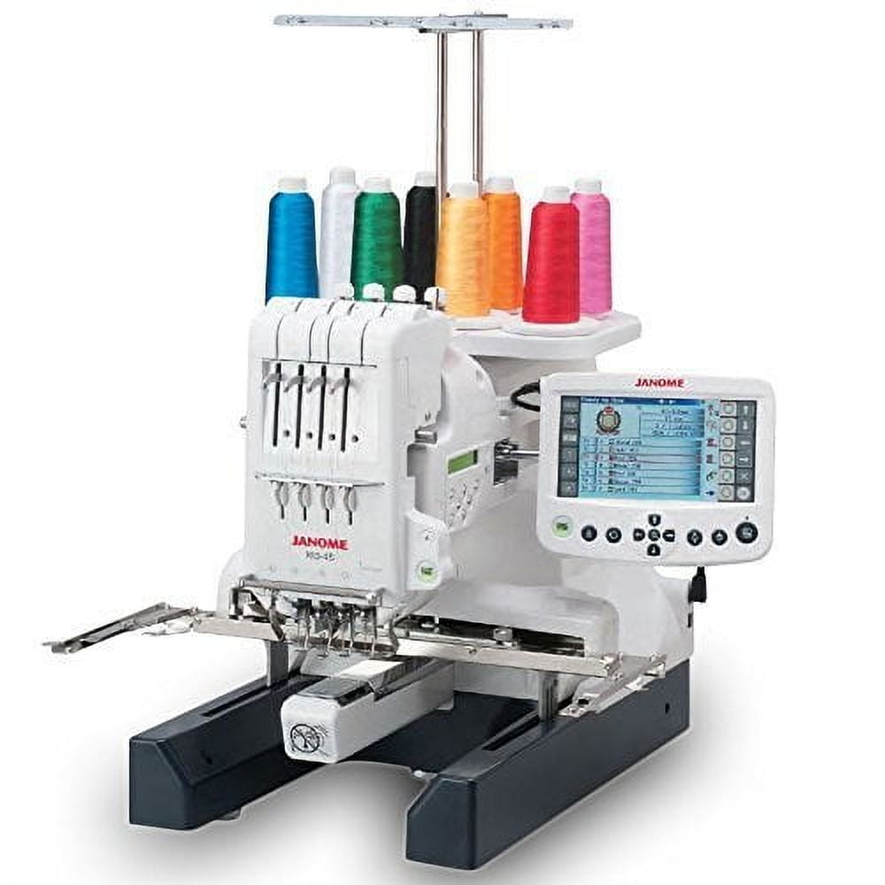 Janome MB-4S White Multi-Needle Computerized Embroidery Machine
