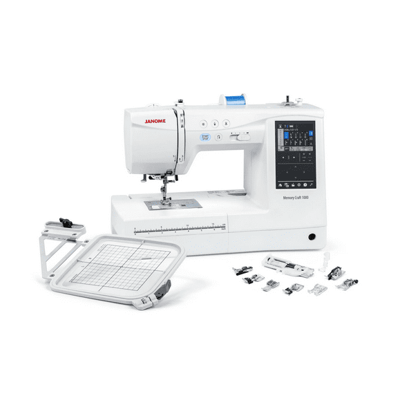 Janome Memory Craft 1000 Sewing & Embroidery Combo Machine