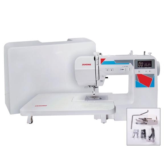 Janome Mod 100Q Sewing and Quilting Machine with Quilting Accessory Pack