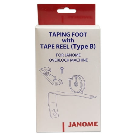 Janome MyLock Serger Taping Foot with Tape Reel (Type B)