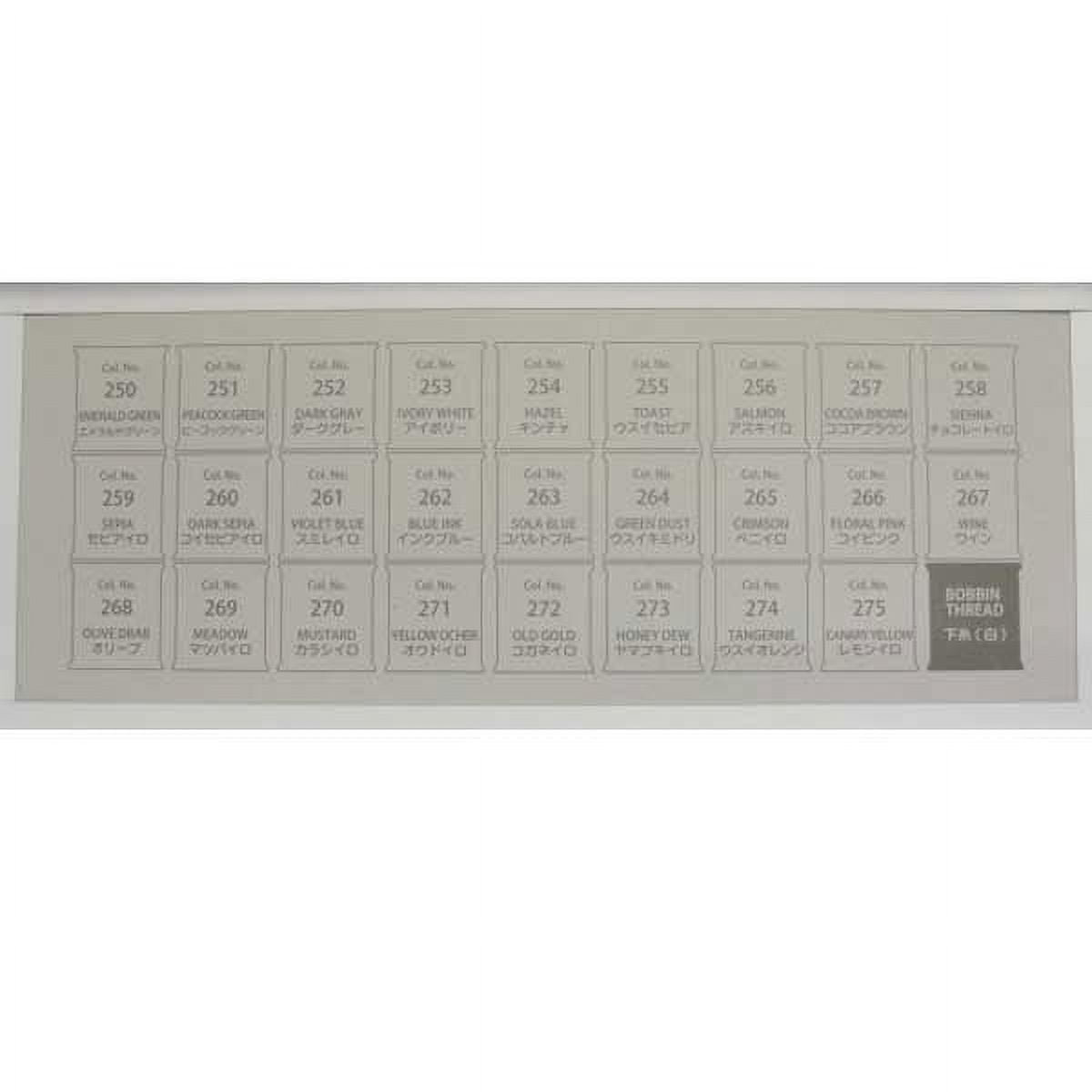 Janome Polyester Embroidery Thread Assortment 3