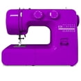 thumbnail interactive-video image 1 of Janome Purple Majesty Easy-to-Use Mechanical Sewing Machine, 1 of 11