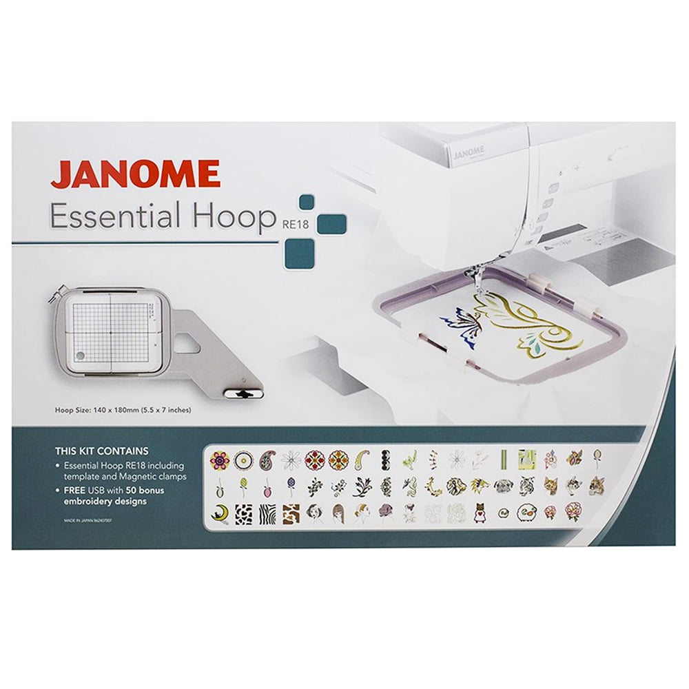 Janome RE18 Essential Hoop Kit For MC12000 14000 & 15000