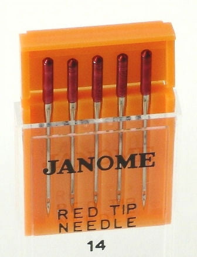 Janome Red Tip Needles (Size 14)