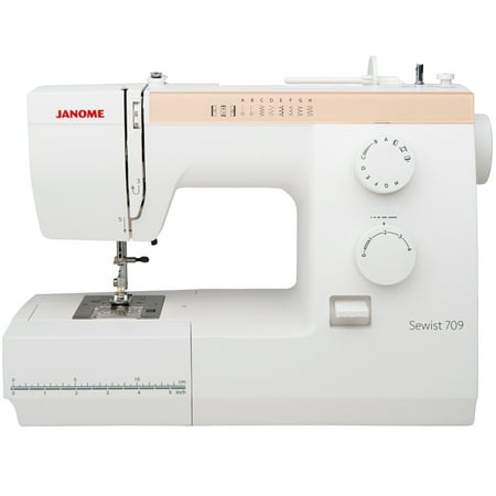 Janome Sewist 709 Mechanical Sewing Machine with Foot Pressure Adjustment