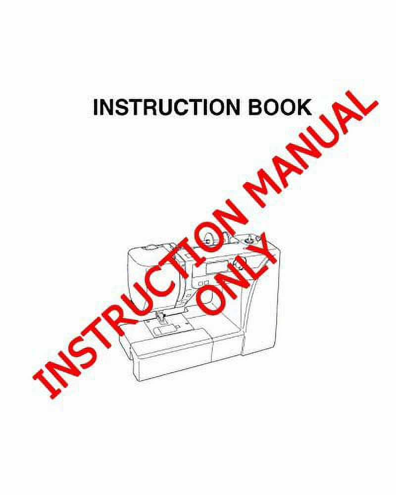 Janome Spare Part DC2015 Sewing Machine Instruction Manual Reprint