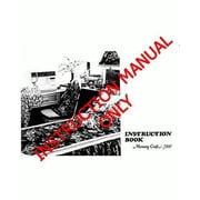 Janome Spare Part Memory Craft 7500 Sewing Machine Embroidery Quilting Instruction Manual Reprint