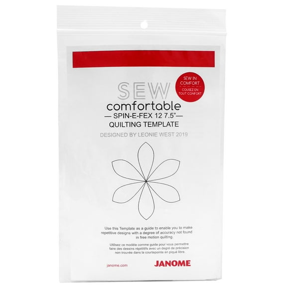 Janome Spin-E Fex 12-7.5" Quilt Ruler