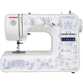 Janome Toile Romance Easy-to-Use 15-Stitch Sewing Machine Officially Licensed Bridgerton Collection