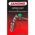 thumbnail image 1 of Janome Zipper Foot #200334002 For Memory Craft Embroidery High Shank Machines, 1 of 2