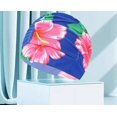 thumbnail image 1 of Janrevotw 1 Gab āTri žāVēJošA Ultra Viegla Neilona Peldcepure Unisex Super MīKsta Un AizsargāJošA Peldcepure Ar Gariem Un īSiem Matiem, 1 of 6