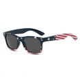 thumbnail image 1 of Janrevotw 1 Pieces American Flag Sunglasses, Independence Day 4th Of July Accessories, 4th Of July Party Home Furnishings, Rice Nails New Flag Sunglasses, 1 of 7