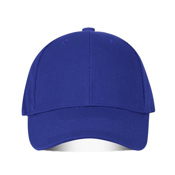 Janrevotw 1pcs Baseball Cap Adjustable Even Size Solid Color Cotton Cap Sunshade Sunscreen Duck Tongue Cap