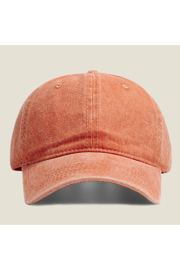 1pcs Washed Baseball Caps Sun Shading Sun Protection Duck Teak Caps Soft Top Hundred Washed Solid Color Sun Shade Caps Mean Size Adjustable