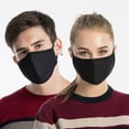 thumbnail image 1 of Janrevotw 2 Adjustable Masks, Anti-Smog And Dust-Proof, Breathable Cotton, Suitable For Men And Women, Autumn And Winter Protection, Pm2.5 Activated Carbon Masks, 1 of 10