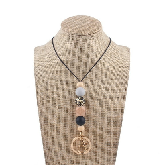 Janrevotw Cell Phone Lanyard, Silicone Handmade Beaded Lanyard, Universal Cell Phone Lanyard Id Necklace Lanyard