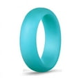 thumbnail image 1 of Janrevotw Colorful Silicone Rings 5.7mm Silicone Rings Yoga Glitter Sports Ring Rings, 1 of 7