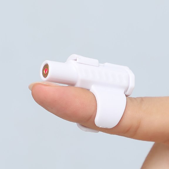 Janrevotw Finger Laser Toys, Red Dot Led Light Pointer Interactive Toys, Suitable For Kitten Interaction, Suitable For Cats Outdoor Pet Chase Teasing Training