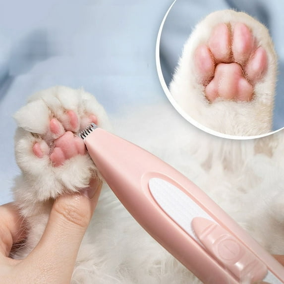 Janrevotw Pet Hair Clipper With Led Light Electric Pet Grooming Kit Mute Cordless Pet Clippers Professional Pet Hair Clipper For Dogs And Cats