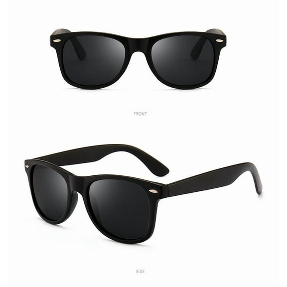 Janrevotw Polarized Sunglasses For Men And Women, Classic Retro Style With 1980s Color Tones, Uv Protection.