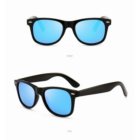 Janrevotw Polarized Sunglasses For Men And Women, Classic Retro Style With 1980s Color Tones, Uv Protection.