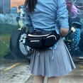thumbnail image 1 of Janrevotw Waist Bag Motorbike Riding Chest Bag Motorbike Equipment Rider Crossbody Backpack Men And Women Universal Sports Waterproof Backpacks, 1 of 9