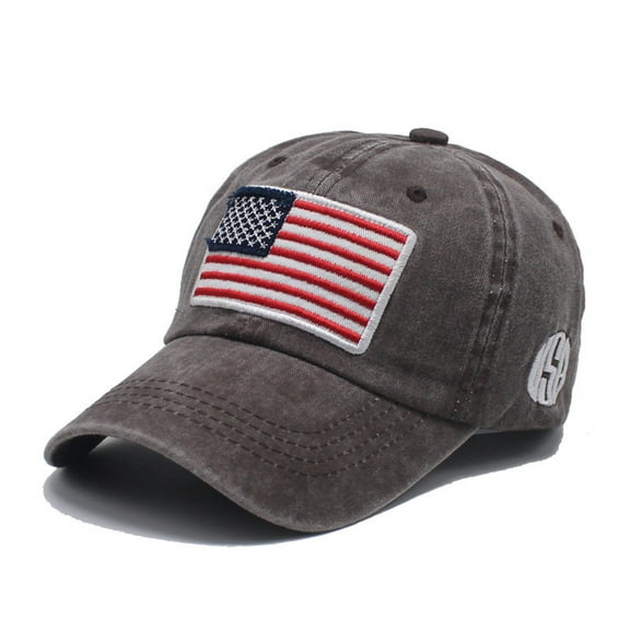 Janrevotw Washed Do Old Baseball Cap Men And Women Universal Adjustable Retro Hole Baseball Cap Lightweight Embroidery Baseball Sun Hat