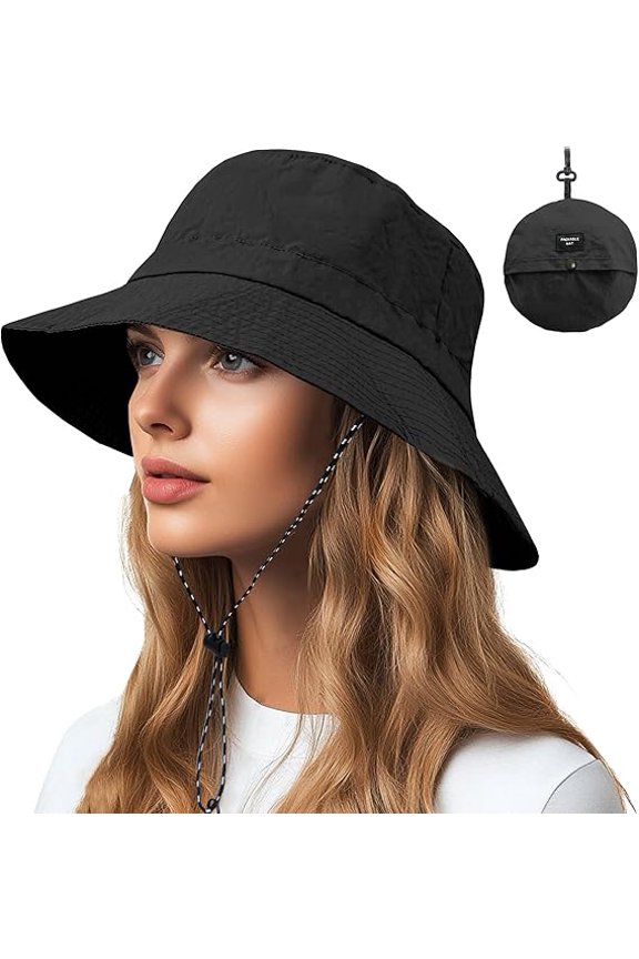 Waterproof Quick Dry Bucket Hats for Woman Men Packable Foldable Rain Sun Hat Lightweight Hiking Hat