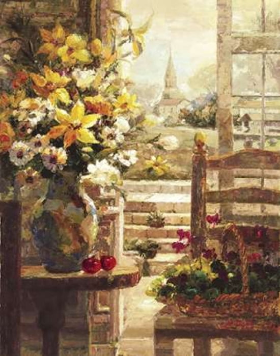 Jans Bouquet Canvas Art - Hong (22 x 28)
