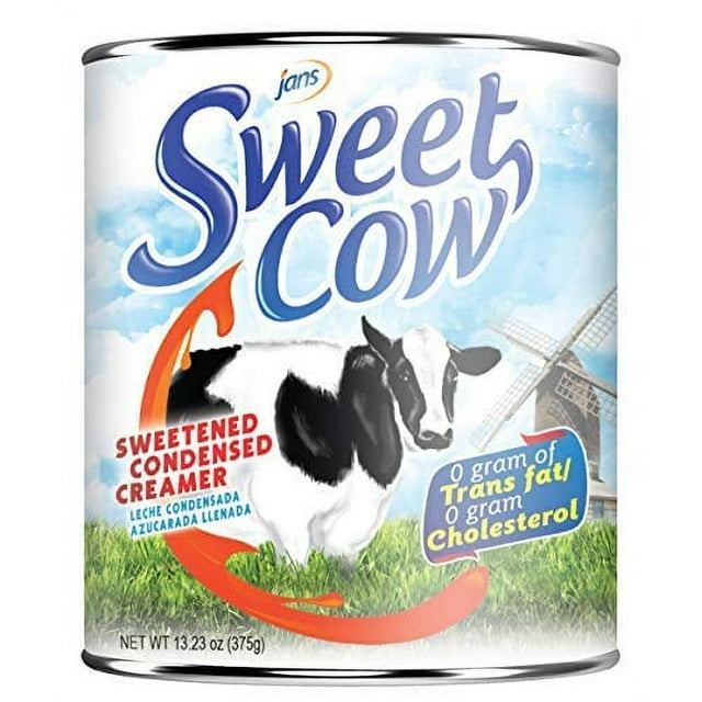 Jans Sweet Cow Sweetened Condensed Creamer, 13.2 oz (Pack of 12)