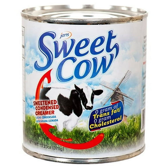 Jans Sweet Cow Sweetened Condensed Creamer 13.2 oz Pack of 24