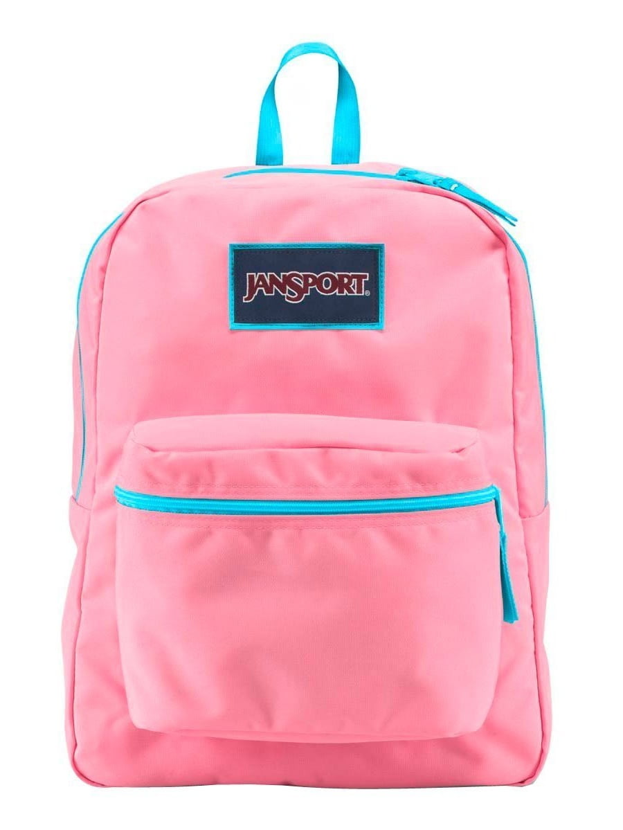 Jansport Overexposed Ladies Large Pink Pansy Mammoth Blue Polyester Casual Daypack JS00T08W0MU Walmart