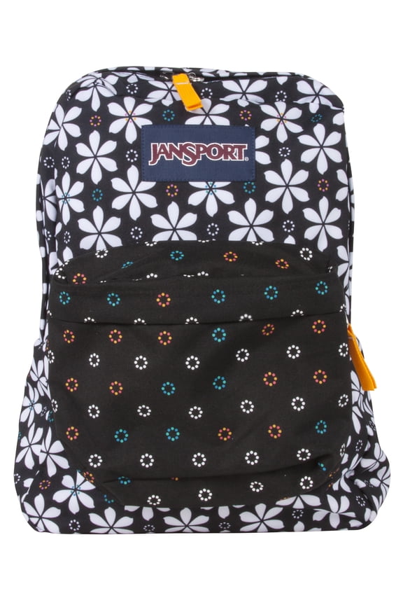 Superbreak Backpack - Black Floral Geo