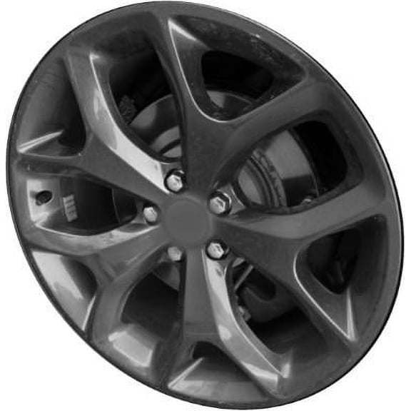 Jante Wheel Aluminum Rim 115 Pattern 20x8" 5 Lugs, Dark Charcoal Metallic