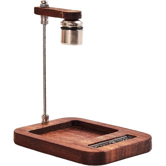 Jantree Handcrafted Wooden Mini Lamp Stand,Unique Adjustable Base for DIY Lighting and Home Decor
