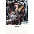 thumbnail image 1 of January. Goddess Vesta Poster Print By Mary Evans Picture Library Peter & Dawn Cope Collection, 1 of 3