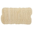 thumbnail image 1 of January Month Calendar Fun Text Wood Shape Unfinished Piece Cutout Craft DIY Projects - 6.25 Inch Size - 1/4 Inch Thick, 1 of 7