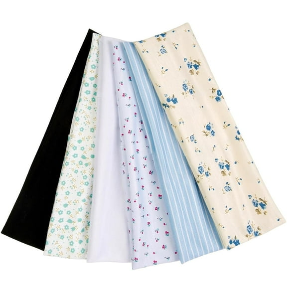 Januofit Boho Headbands for Women Short Hair Floral Headbands Non Slip Elastic Sweat Hairbands Soft Fabric Hair Bands Workout Yoga Running Sport Thin Wrap for Girls