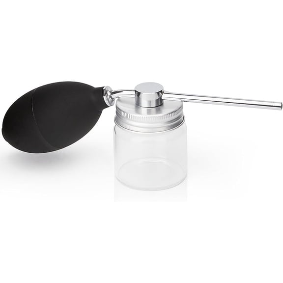 Januofit Diatomaceous Earth Powder Duster, Garden Duster Applicator, Puffer Dispenser Spreader to Diatomaceous Earth with Metal Tube, Spray Bottle for Organic Gardening Agricultural Supply