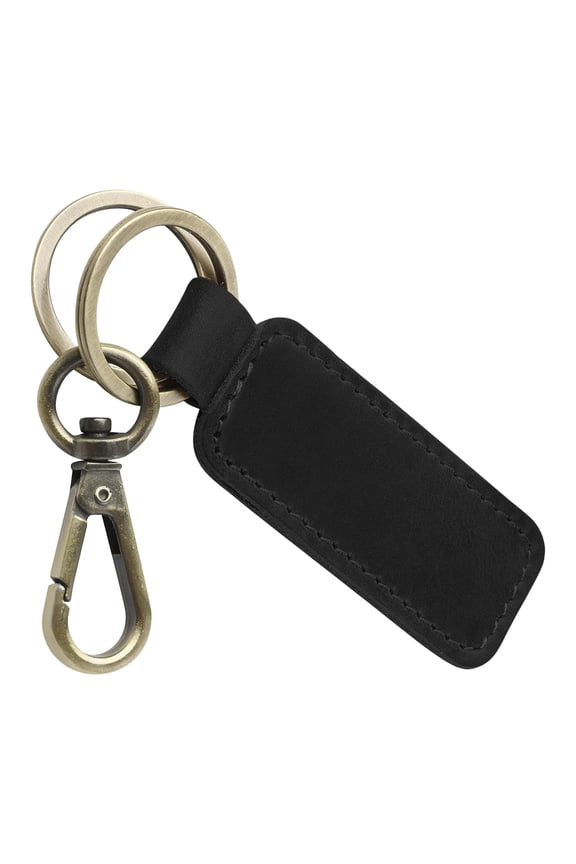 Genuine Leather Car Keychain, Universal Key Fob Keychain, Leather Key Chain Holder for Men and Women, JC306