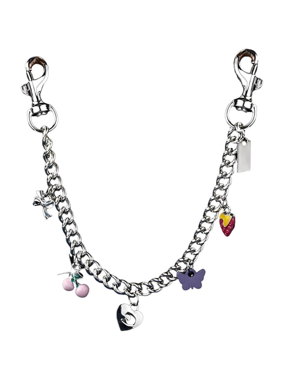 Silver Cute Bag Charms Wallet Chain Keychains Gold Chain For Purse Purse Accessories For Handbags For women