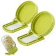 thumbnail image 1 of Januofit Sprouting Lids with Stand, BPA Free Plastic Sprout Maker Kit for Wide Mouth Mason Jars, Easy Seed Germination, Bean Sprouts Grow Kit, Sprout Maker, Alfalfa, Broccoli, Salad Greens, 1 of 7